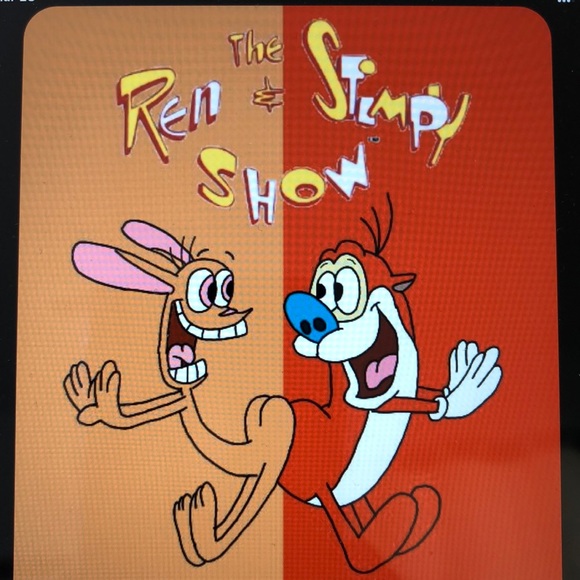 Ren and Stimpy Happy Joy Graphic T-Shirt/New - Picture 5 of 5